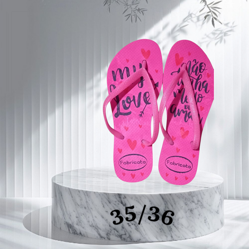 Chinelo Feminino Fabricata (35-36)