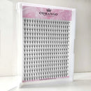 Extensão de Cílios Premade 7D Wispy Fans CoMango – Volume Russo, Base Fina, Preto Natural, 300 Fans