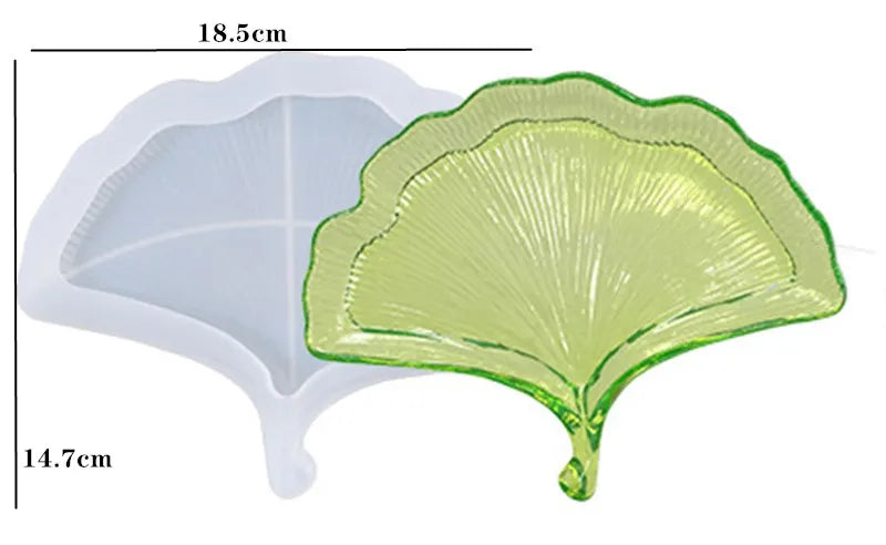 Molde de Silicone para Resina – Prato de Frutas 3 Camadas / Bandeja Decorativa