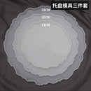 Molde de Silicone para Resina – Prato de Frutas 3 Camadas / Bandeja Decorativa