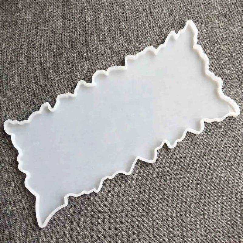 Molde de Silicone para Resina – Prato de Frutas 3 Camadas / Bandeja Decorativa
