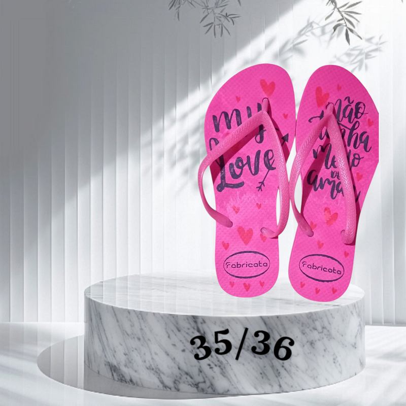 Chinelo Feminino Fabricata (35-36)