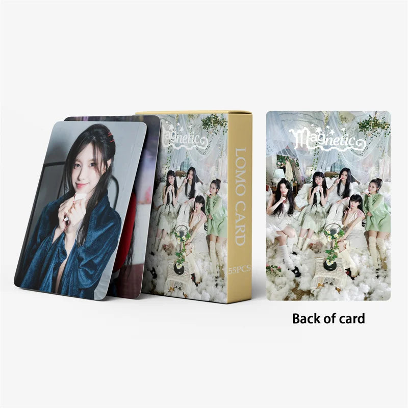 Cards Colecionáveis K-Pop ILLIT – 55 Unid.