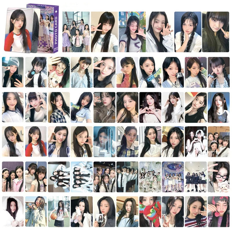 Cards Colecionáveis K-Pop ILLIT – 55 Unid.