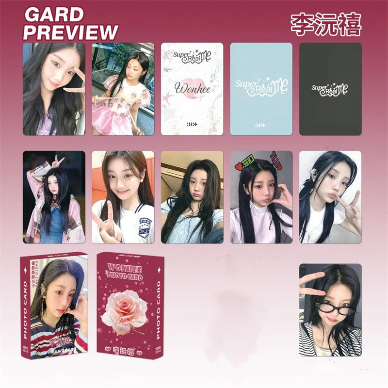 Cards Colecionáveis K-Pop ILLIT – 55 Unid.
