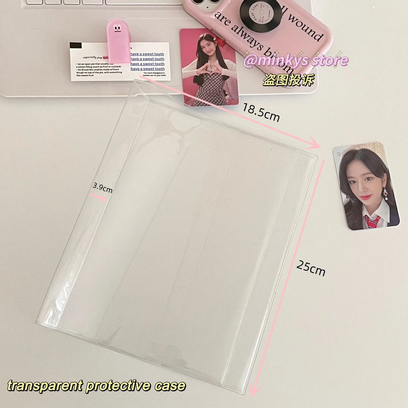 Álbum MINKYS A5 – Porta Photocards Kpop, Design Original em Losango
