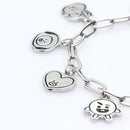 Pulseira BT21 em Aço Inox – Casal Kawaii, Acessório Diário e Presente
