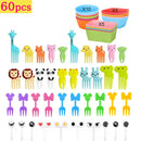 Acessórios Infantil para Marmita – Forminhas de Silicone + Palitinhos Decorativos