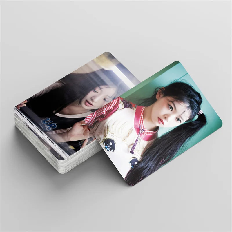 Cartões KPOP ILLIT 55 Unid. – Mini Álbum SUPER REAL ME, LOMO/Foto, Presente para Fãs