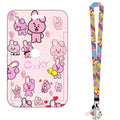 Porta Cartão BT21 Cooky & Shooky – Com Cordão e Estojo Decorativo