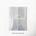 Álbum A5 de Couro PU – Colorido, Porta Photocards Kpop, Caderno Fichário