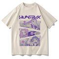 Camiseta KPop Demon Hunters – Unissex, Manga Curta, Estampa Gráfica