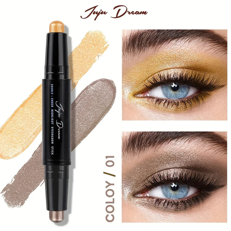 Glitter & Matte, Longa Duração, À Prova d’Água, Vegano - Duo Eyeshadow Stick