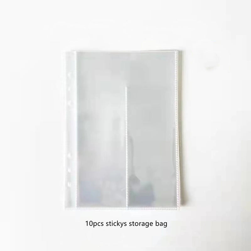Álbum A5 de Couro PU – Colorido, Porta Photocards Kpop, Caderno Fichário
