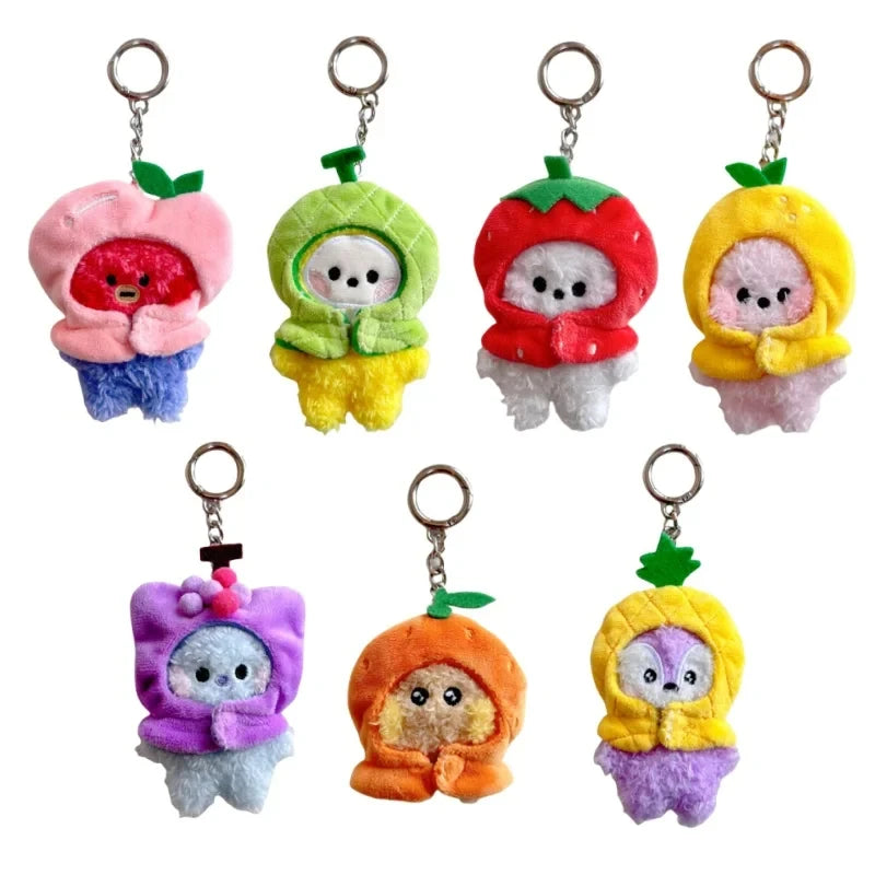 Chaveiro de Pelúcia BT21 9cm – Mini Boneco Kawaii para Mochila ou Presente