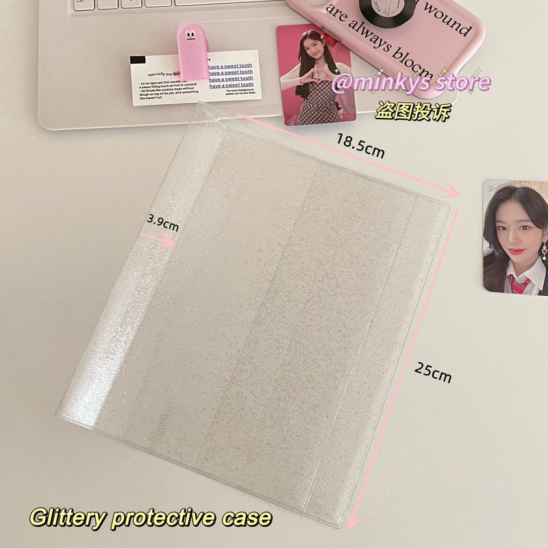 Álbum MINKYS A5 – Porta Photocards Kpop, Design Original em Losango
