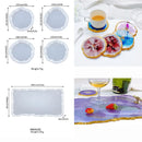 Molde de Silicone para Resina – Prato de Frutas 3 Camadas / Bandeja Decorativa