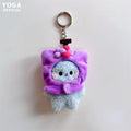 Chaveiro de Pelúcia BT21 9cm – Mini Boneco Kawaii para Mochila ou Presente