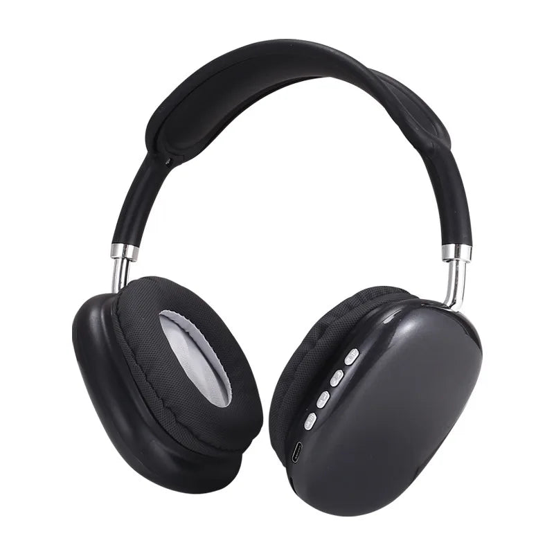 Fone P9 Bluetooth 5.0 Over-Ear com Cancelamento de Ruído e Microfone