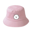 Chapéu de Sol BT21 – Estilo Casual Feminino / Unissex, Lona, Moda