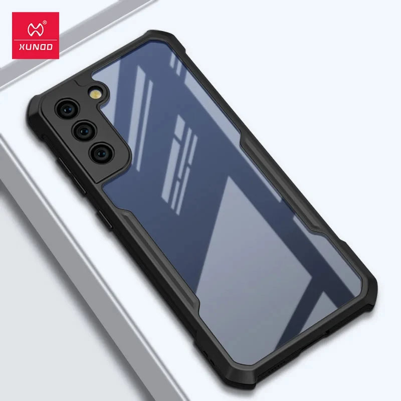 Capinha Xundd para Samsung – Transparente, Antichoque (S20 FE / S21 / S22 / S23 / Note 20 Ultra)
