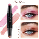 Glitter & Matte, Longa Duração, À Prova d’Água, Vegano - Duo Eyeshadow Stick