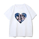 Camiseta TWICE Feminina – Kpop, Manga Curta, Estilo Harajuku Y2K