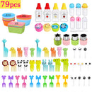 Acessórios Infantil para Marmita – Forminhas de Silicone + Palitinhos Decorativos