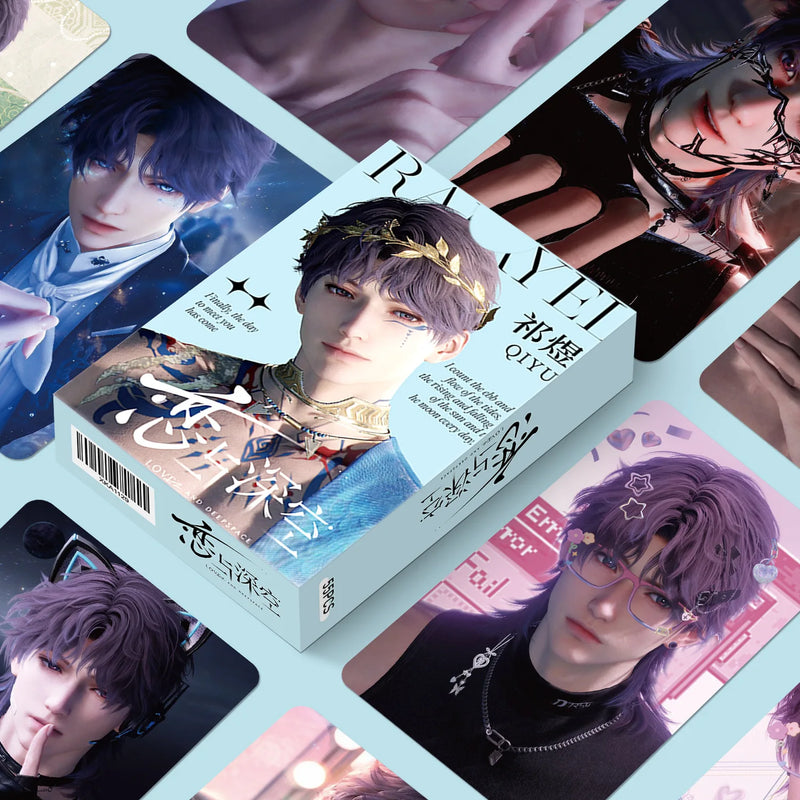 Cartas Colecionáveis K-Pop Love and Deepspace – 55 Unid.