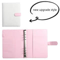 Álbum A5 de Couro PU – Colorido, Porta Photocards Kpop, Caderno e Estojo Escolar