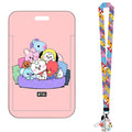 Porta Cartão BT21 Cooky & Shooky – Com Cordão e Estojo Decorativo