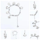 Pulseira BT21 em Aço Inox – Casal Kawaii, Acessório Diário e Presente