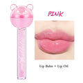2 em 1 Lip Gloss & Balm – Hidratante, Frutado e Brilhante para Lábios Macios e Cheios