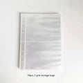 Álbum A5 de Couro PU – Colorido, Porta Photocards Kpop, Caderno Fichário