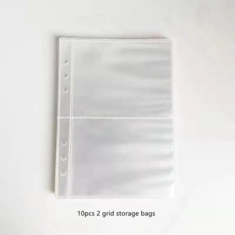 Álbum A5 de Couro PU – Colorido, Porta Photocards Kpop, Caderno Fichário