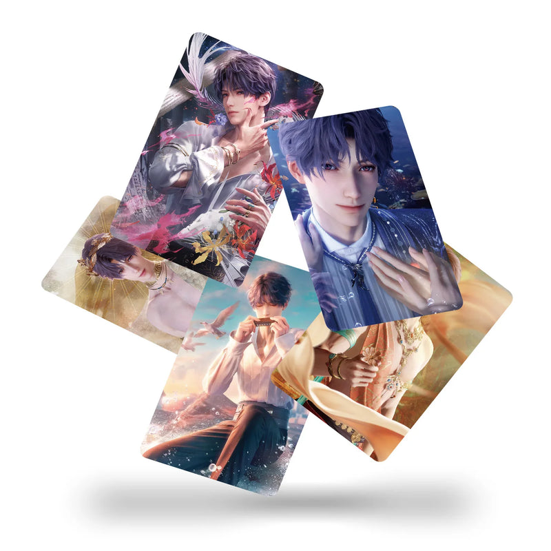 Cartas Colecionáveis K-Pop Love and Deepspace – 55 Unid.