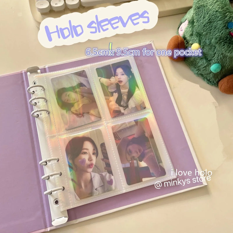 Álbum MINKYS A5 – Porta Photocards Kpop, Design Original em Losango