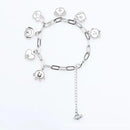 Pulseira BT21 em Aço Inox – Casal Kawaii, Acessório Diário e Presente