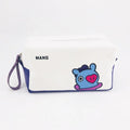 Estojo BT21 Cooky & Chimmy – Bolsa Portátil para Lápis ou Cosméticos