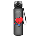 Garrafa de Água BT21 560ml – Esportiva com Marcador de Hidratação