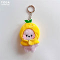 Chaveiro de Pelúcia BT21 9cm – Mini Boneco Kawaii para Mochila ou Presente