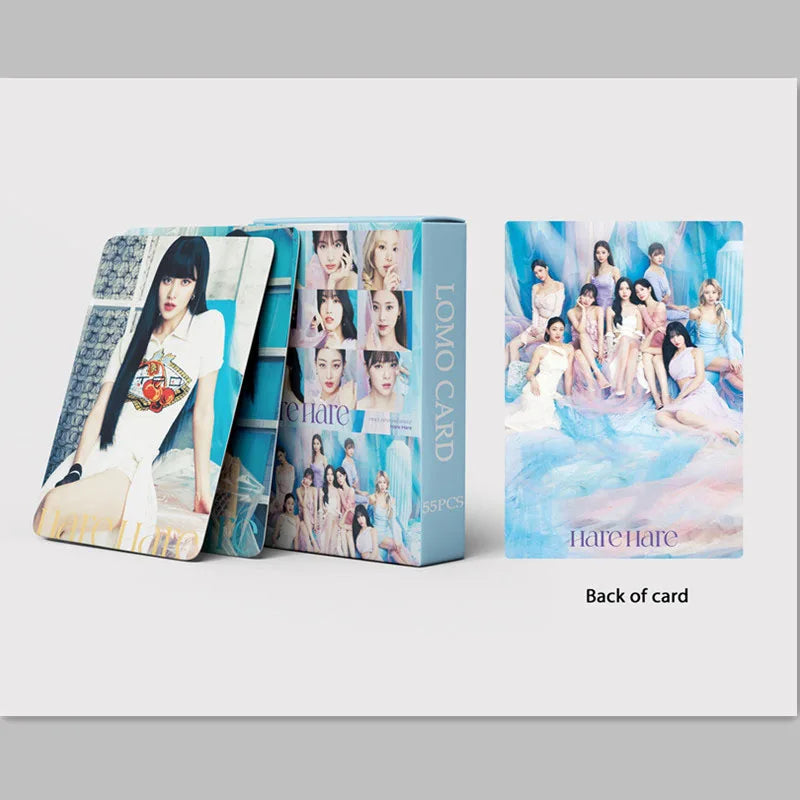 Cartões KPOP TWICE 50 Unid. – Mini Álbum Laser/LOMO, Presente para Fãs