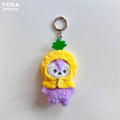 Chaveiro de Pelúcia BT21 9cm – Mini Boneco Kawaii para Mochila ou Presente