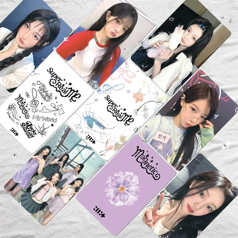 Cards Colecionáveis K-Pop ILLIT – 55 Unid.