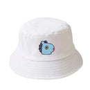 Chapéu de Sol BT21 – Estilo Casual Feminino / Unissex, Lona, Moda