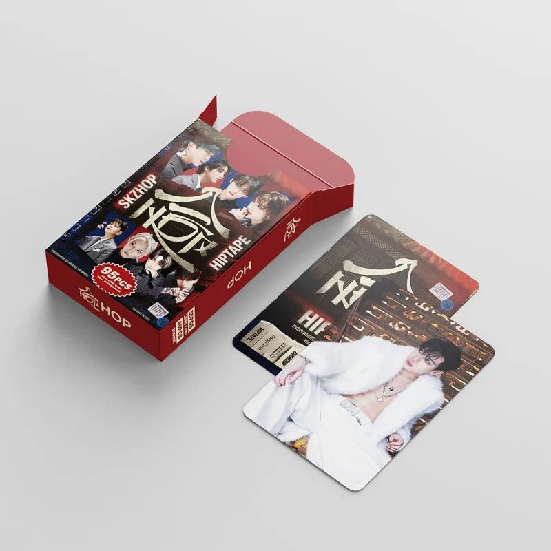 Cartões KPOP Stray Kids 95 Unid. – Álbum LOMO, Alta Qualidade, Presente para Fãs