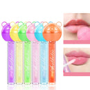 2 em 1 Lip Gloss & Balm – Hidratante, Frutado e Brilhante para Lábios Macios e Cheios