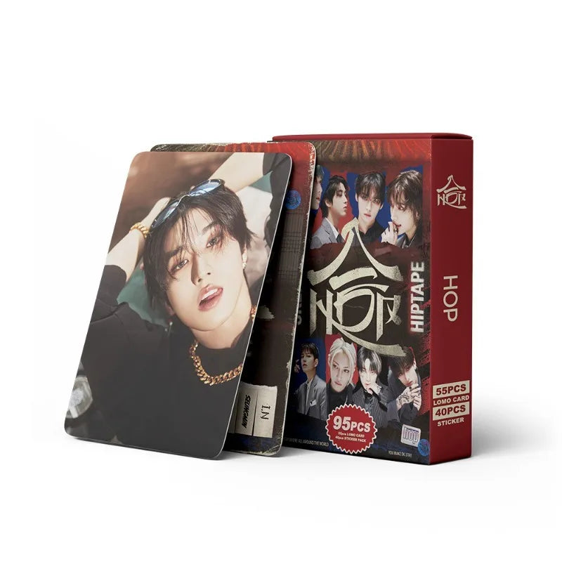 Cartões KPOP Stray Kids 95 Unid. – Álbum LOMO, Alta Qualidade, Presente para Fãs