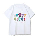 Camiseta TWICE Feminina – Kpop, Manga Curta, Estilo Harajuku Y2K