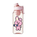 Garrafa de Água BT21 750/1000ml – Plástica, Transparente e Vedação Antivazamento